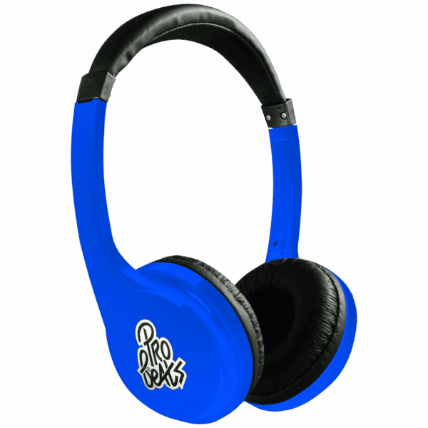 Pro Bass Elevate Series Auxiliary Headphone – Blue — Pro Bass Elevate Series Auxiliary Headphone – Blue