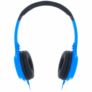 Alternative view of Pro Bass Elevate Series Auxiliary Headphone - Blue