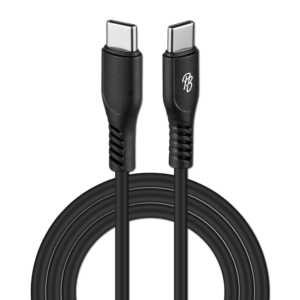 Alternative view of Pro Bass Fuse Series 1m Type-C to Type-C Cable - Black