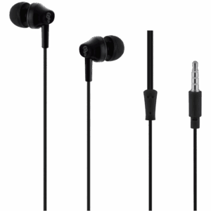 Pro Bass Genesis Series 3.5mm Wired Earphones (No Mic) - Black
