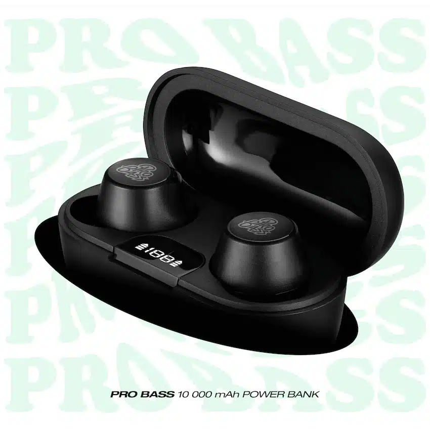 Pro Bass Nova Series TWS Earphone - Black - Image 7