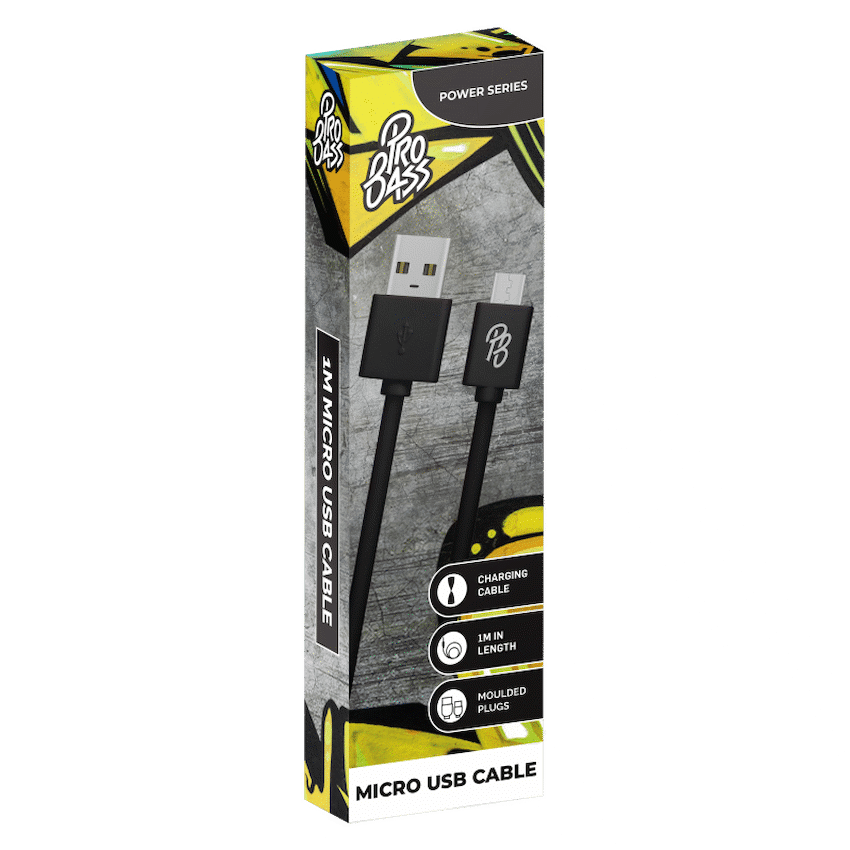 Pro Bass Power Series Boxed Round Micro USB Cable - Image 4