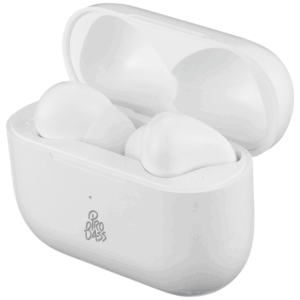 Pro Bass Pulse Buds True Wireless Earphones with Charging Case - White