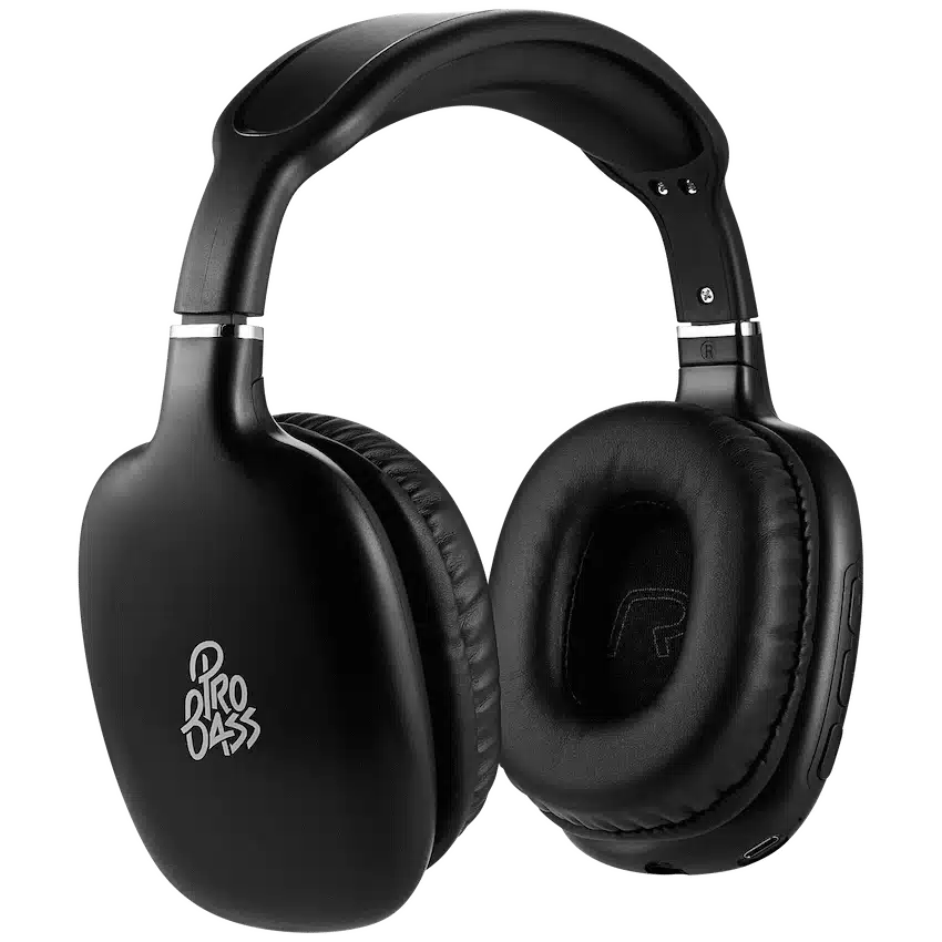 Pro Bass Retro Bluetooth Wireless Headphone with PU Case - Image 4