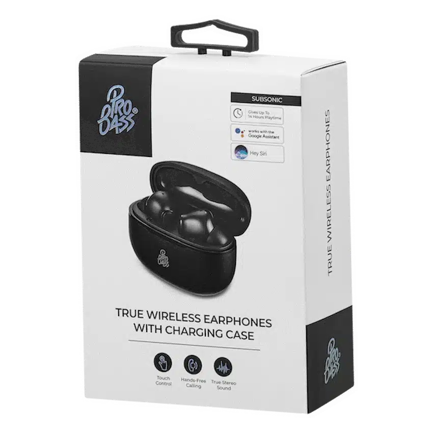 ProBass SubSonic TWS Earphone - Black - Image 10