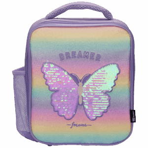 Quest Butterfly Deluxe Lunch Cooler - Purple