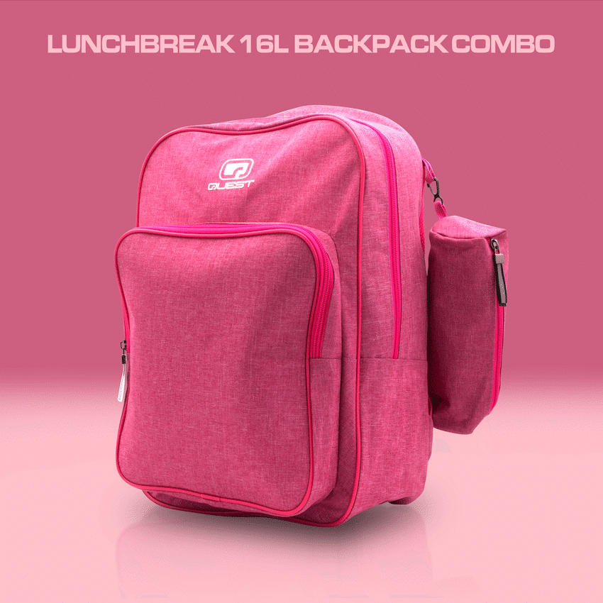 Quest Lunchbreak 16l Backpack Combo - Pink - Image 9