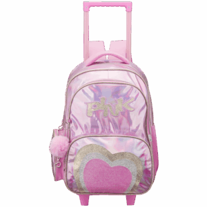Quest Mirror-Glitz Trolley Backpack - Pink