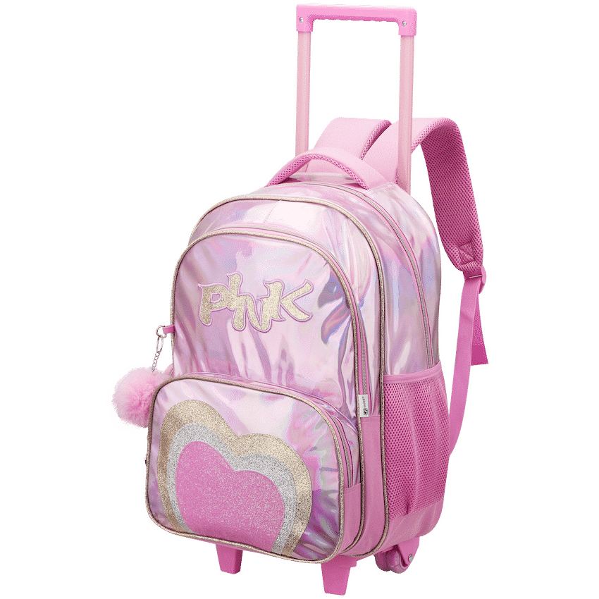 Quest Mirror-Glitz Trolley Backpack - Pink - Image 2