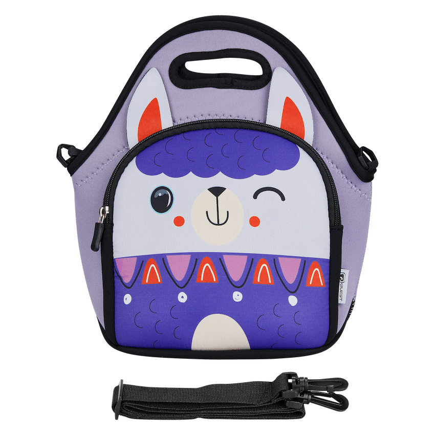 Quest Neoprene Lunch Bag - Llama