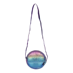 Quest Puffer Cross Body Bag - Purple