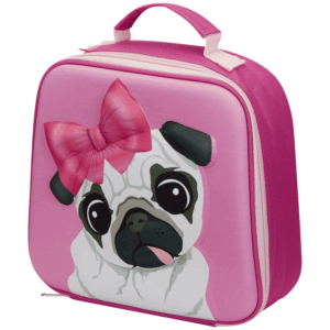 Alternative view of Quest Pug 3D EVA Lunch Bag - Pink