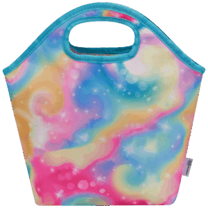 Quest Rainbow Swirl Lunch Bag Lilac