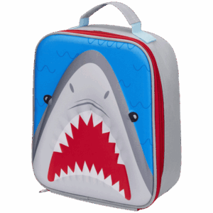 Quest Shark 3D EVA Lunch Bag - Grey