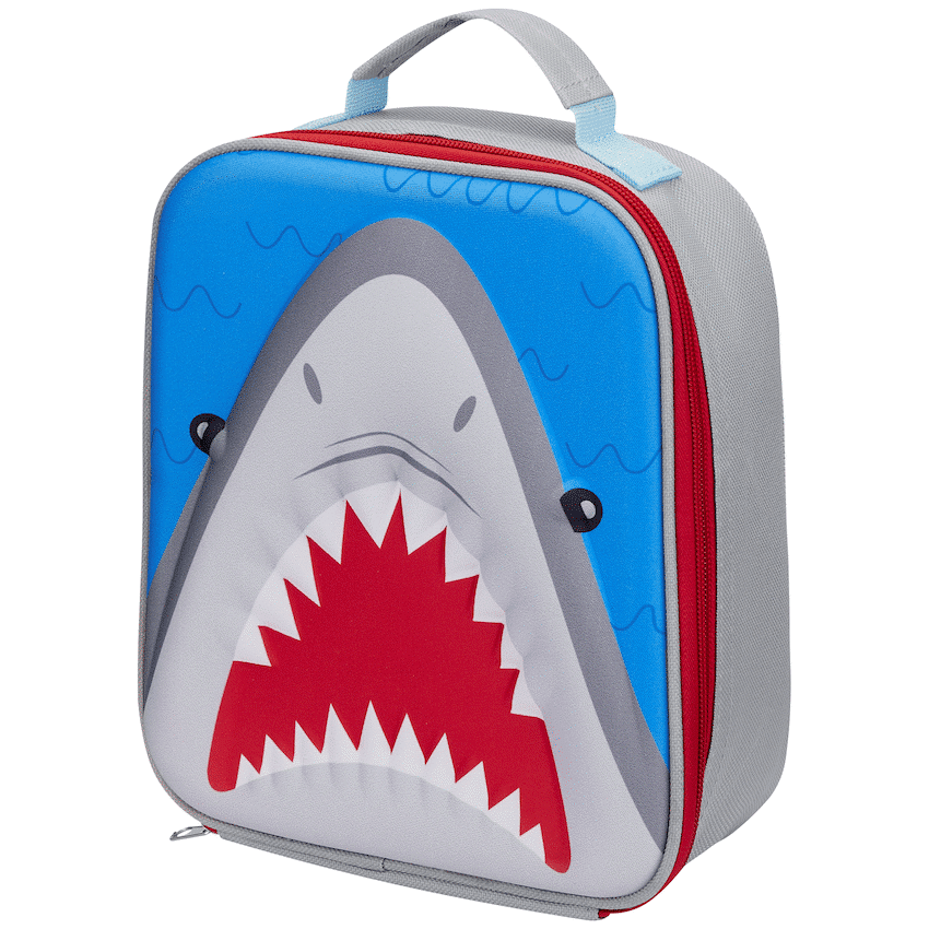 Quest Shark 3D EVA Lunch Bag - Grey - Image 2