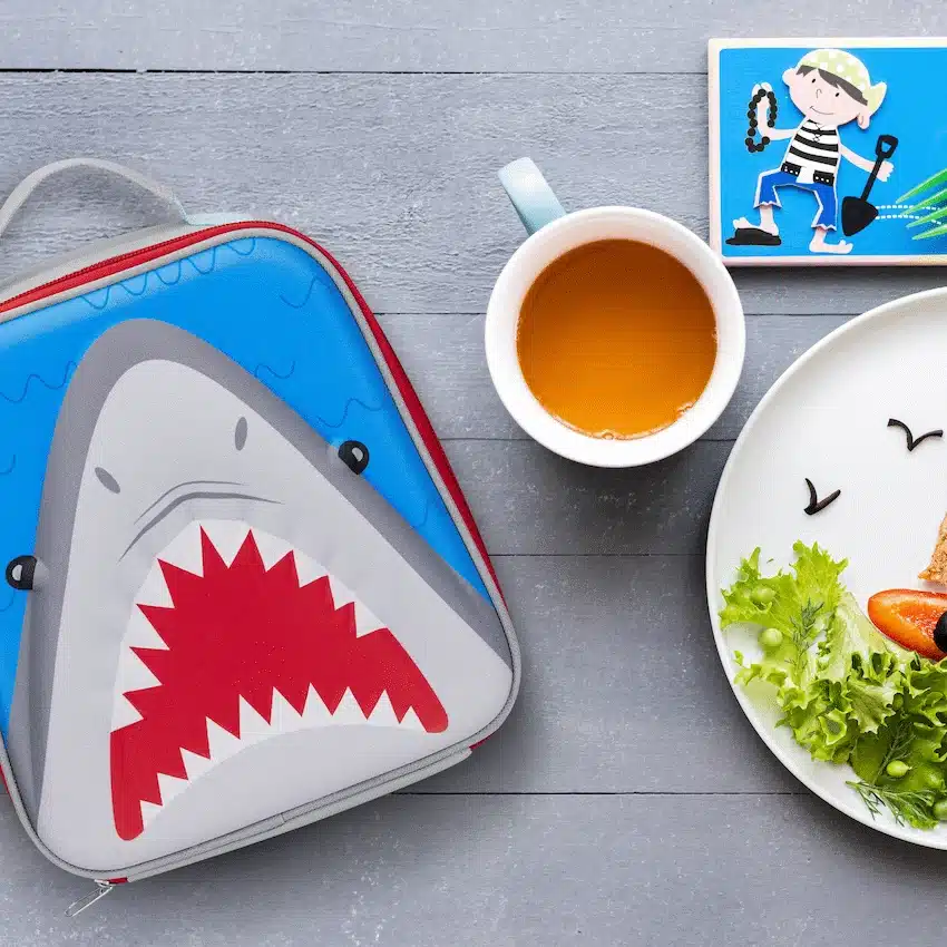 Quest Shark 3D EVA Lunch Bag - Grey - Image 5