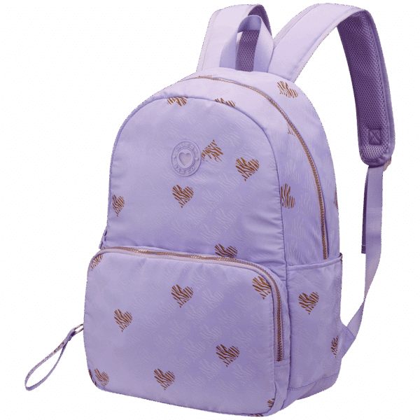 Quest Silky Heart Backpack Lilac