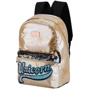 Quest Unicorn Glamour Backpack Gold - Image 3