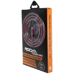 Alternative view of Rocka Fashion Cable Micro-USB 1.8m