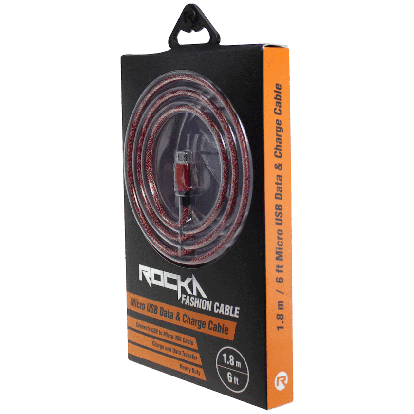 Rocka Fashion Cable Micro-USB 1.8m - Image 2