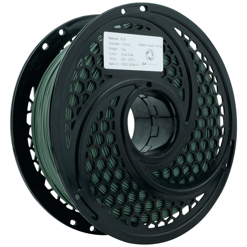 SA Filament PLA Filament 1kg - Olive Drab - Image 9