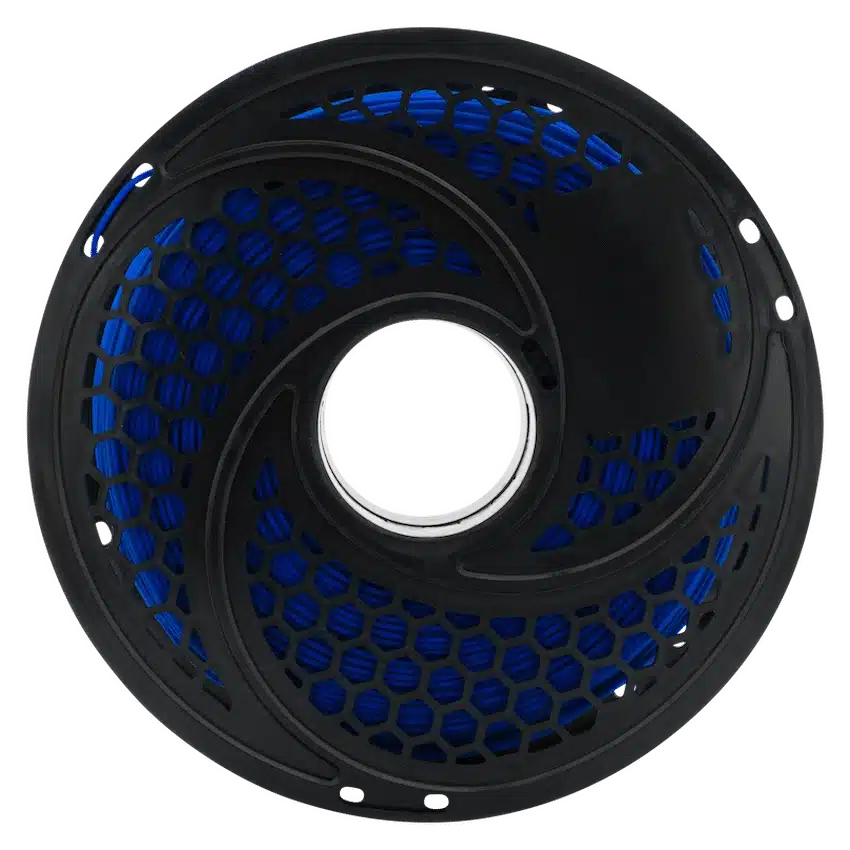 SA Filament PLA UV Neon Filament 1kg - Luminous Blue - Image 2