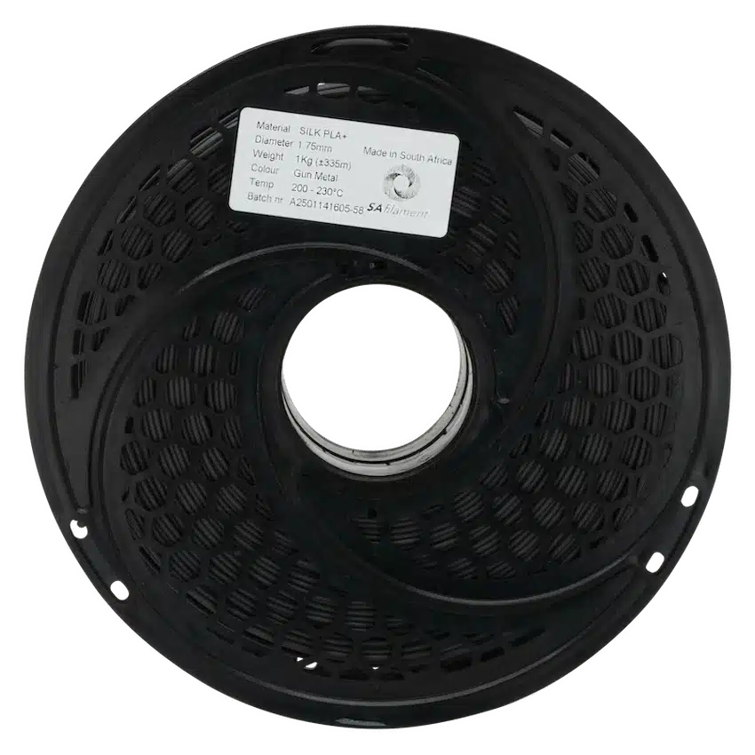 SA Filament Silk PLA Plus Filament 1kg - Gun Metal - Image 7