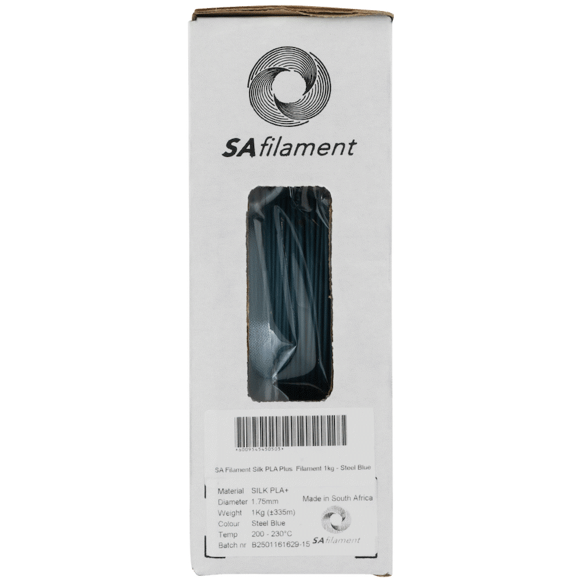 SA Filament Silk PLA Plus Filament 1kg - Steel Blue - Image 11