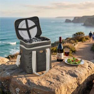 Alternative view of Serendipio Brookfield 4-Person Picnic Cooler