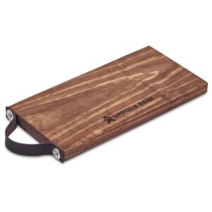 Serendipio Small Tea Time Wooden Tray with Leather Strap — Serendipio Small Tea Time Wooden Tray with Leather Strap