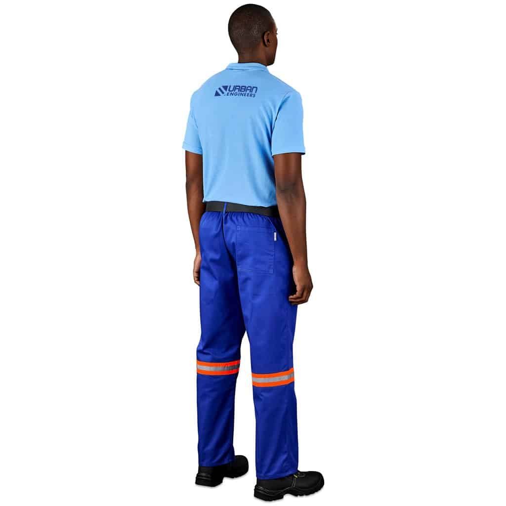 Site Premium Polycotton Pants - Reflective Legs - Orange Tape - Image 3