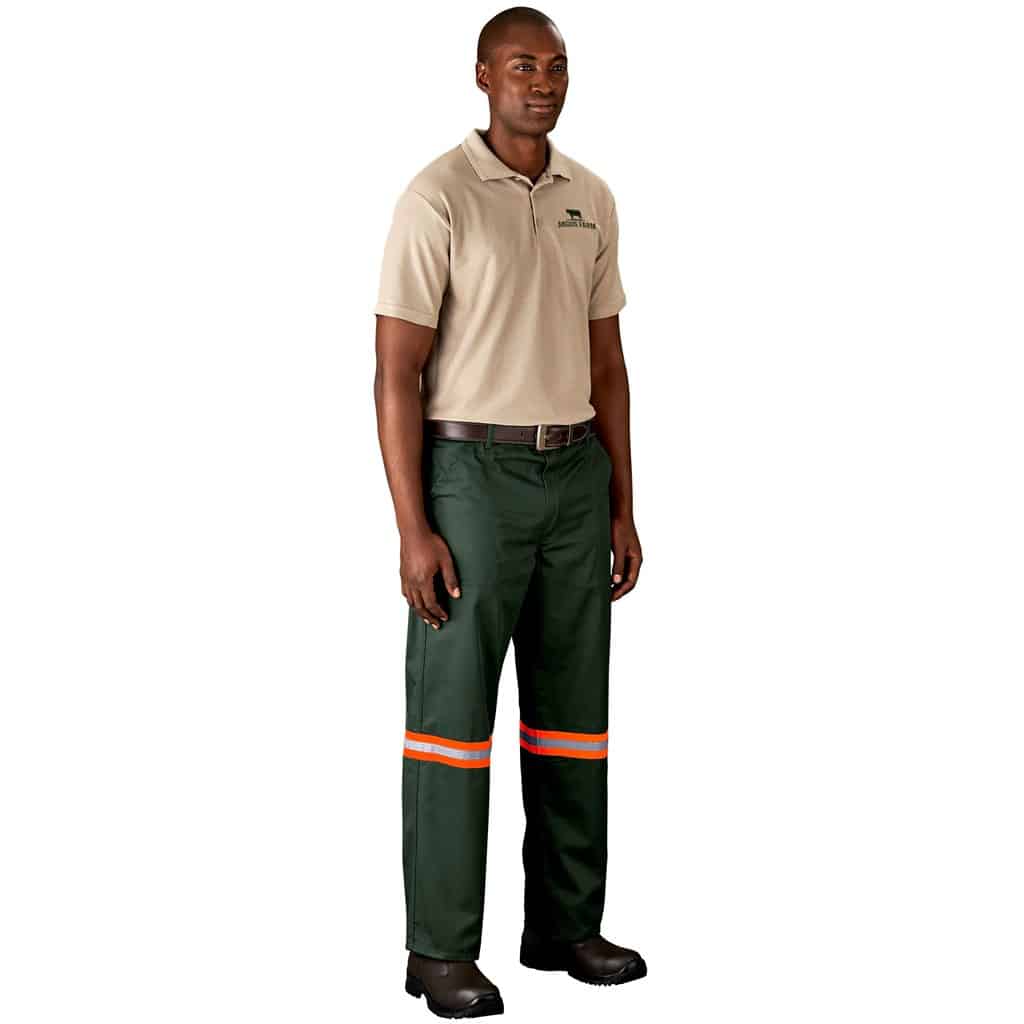 Site Premium Polycotton Pants - Reflective Legs - Orange Tape - Image 11