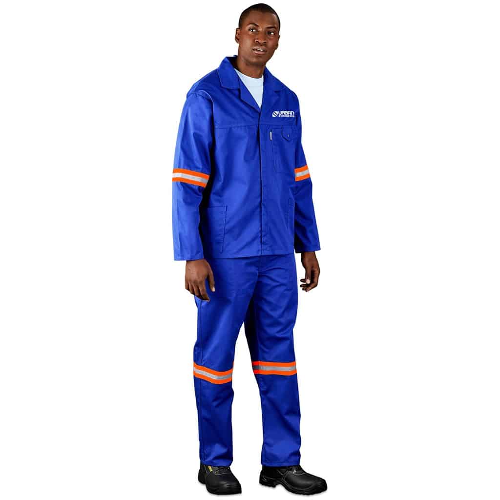 Site Premium Polycotton Pants - Reflective Legs - Orange Tape - Image 12