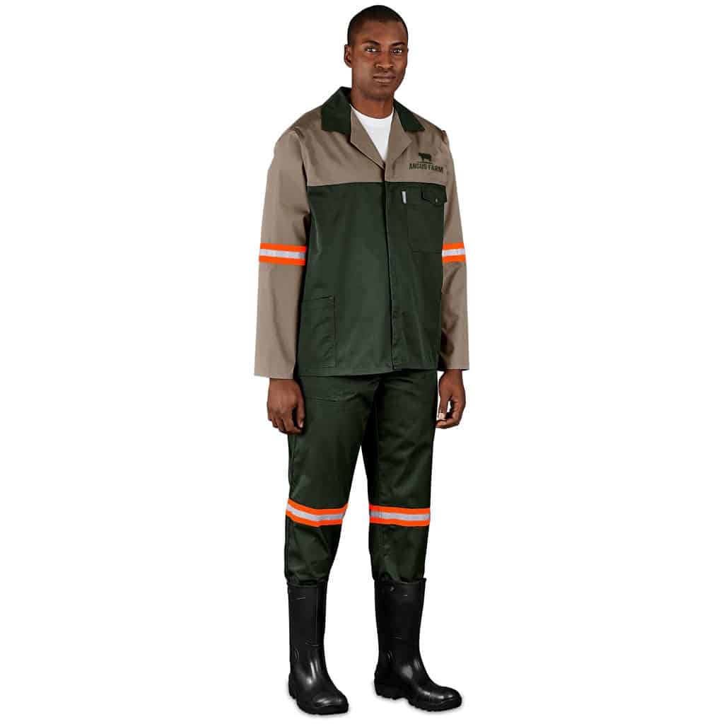 Site Premium Polycotton Pants - Reflective Legs - Orange Tape - Image 13