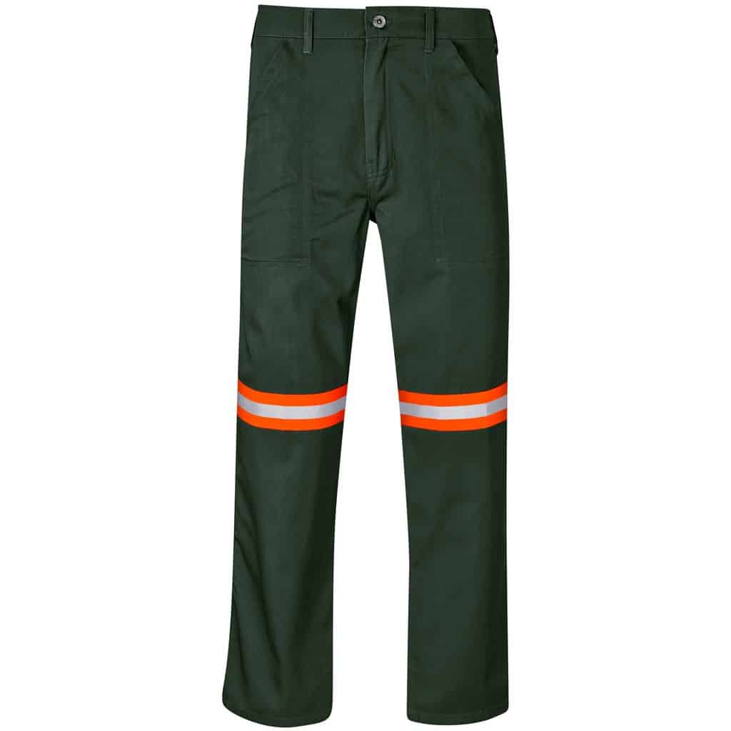 Site Premium Polycotton Pants - Reflective Legs - Orange Tape - Image 15