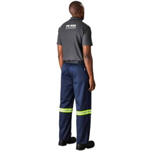 Site Premium Polycotton Pants – Reflective Legs – Yellow Tape