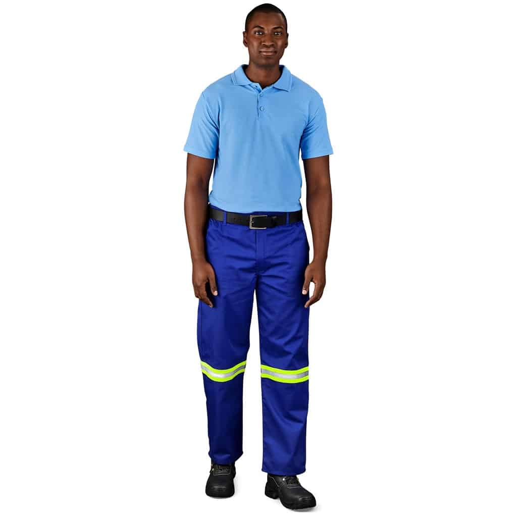 Site Premium Polycotton Pants - Reflective Legs - Yellow Tape - Image 9