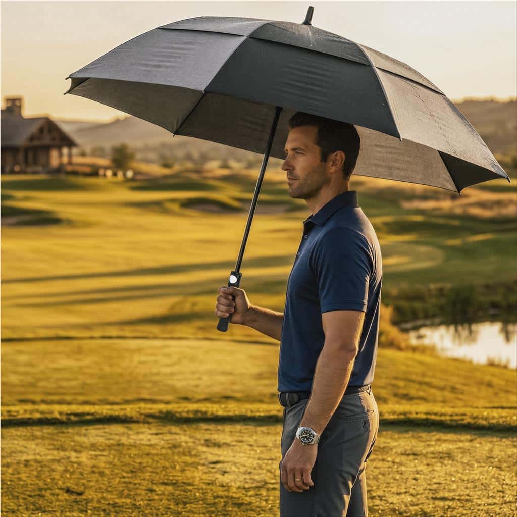 Slazenger Crandon Auto-Open Umbrella - Image 2