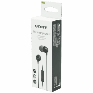 Alternative view of Sony MDR-EX15AP (Black) In-Ear Earphone with Mic for iPhone - Android - BlackBerry