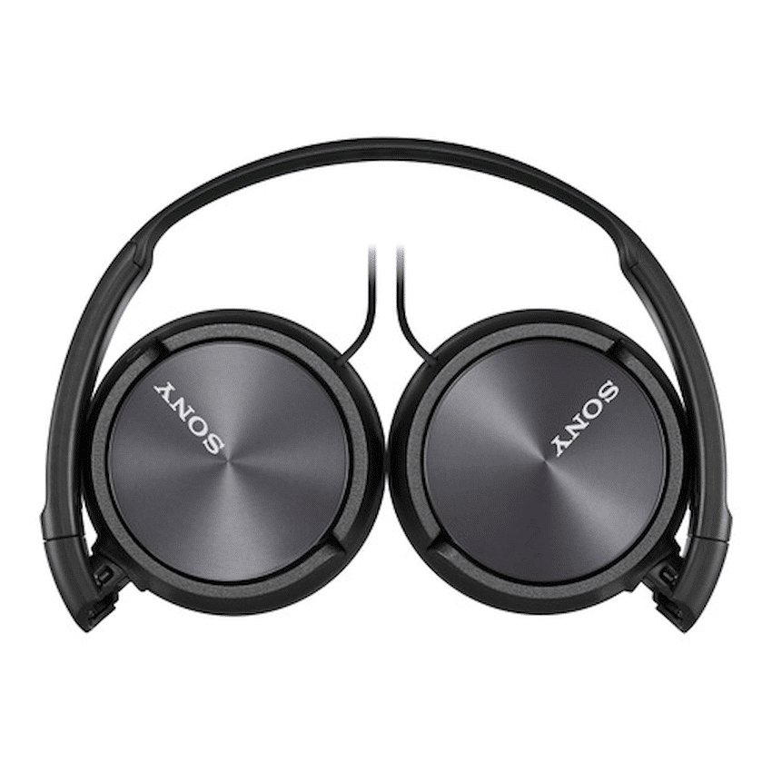 Sony MDR-ZX310AP (Black) Folding Aux Headphones with Mic - Image 2