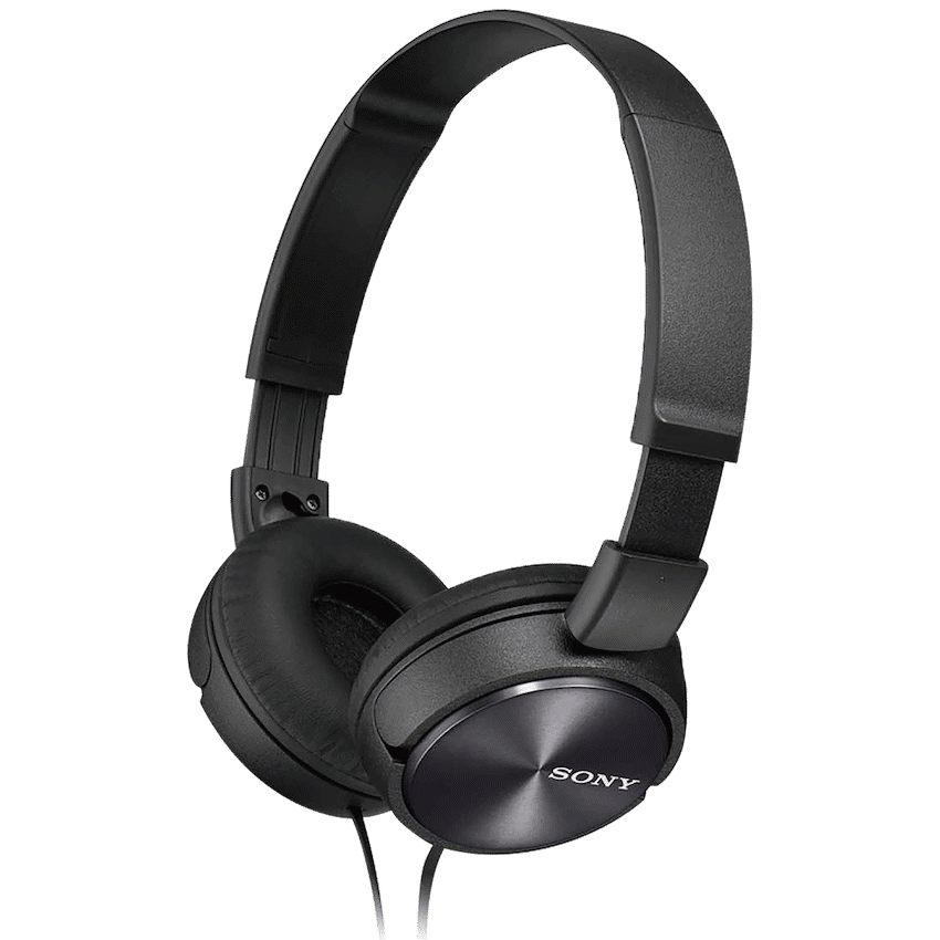 Sony MDR-ZX310AP (Black) Folding Aux Headphones with Mic - Image 3