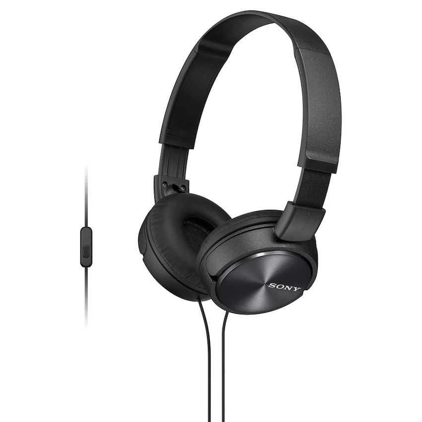 Sony MDR-ZX310AP (Black) Folding Aux Headphones with Mic - Image 10