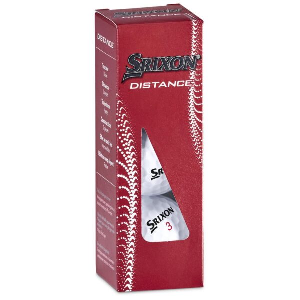Srixon Distance Golf Balls (Sleeve of 3) — Srixon Distance Golf Balls (Sleeve of 3)