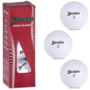 Srixon Distance Golf Balls (Sleeve of 3)