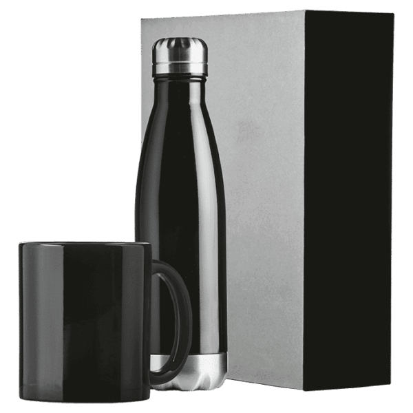 Stainless Steel Bottle & Mug Gift Set — Stainless Steel Bottle & Mug Gift Set