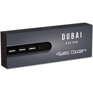 Swiss Cougar Dubai USB Hub - Gun Metal - Image 3