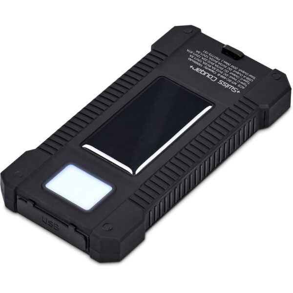 Swiss Cougar Durban Fast Charge 20W Solar Power Bank -10000mAh — Swiss Cougar Durban Fast Charge 20W Solar Power Bank -10000mAh