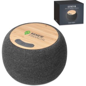 Alternative view of Swiss Cougar Geneva Wireless Charger & Bluetooth Speaker