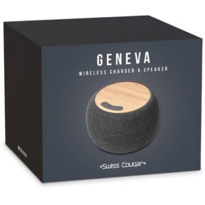 Swiss Cougar Geneva Wireless Charger & Bluetooth Speaker