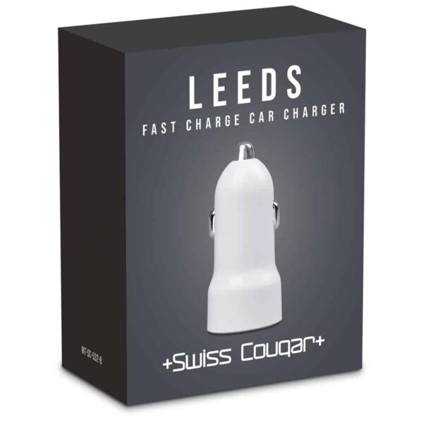Swiss Cougar Leeds Fast Charge Car Charger — Swiss Cougar Leeds Fast Charge Car Charger